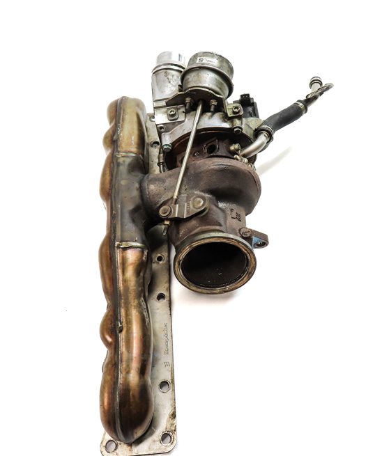 Thumbnail 2: 2011-2014 BMW X5 X6 (E70 E71) 3.0L N55 TURBO ENGINE TURBOCHARGER w/ MANIFOLD