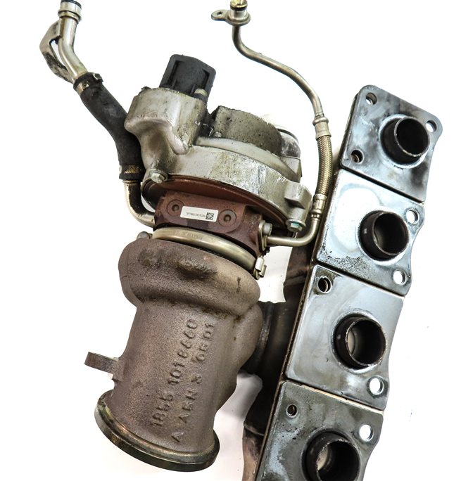 Thumbnail 6: 2011-2014 BMW X5 X6 (E70 E71) 3.0L N55 TURBO ENGINE TURBOCHARGER w/ MANIFOLD