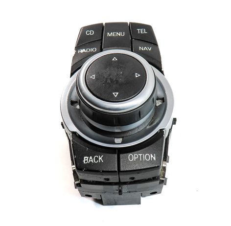 Thumbnail 2: 10-14 BMW 135i 335i X5 X6 (E70 E71 E87 E90) STEREO NAVIGATION iDRIVE SWITCH KNOB
