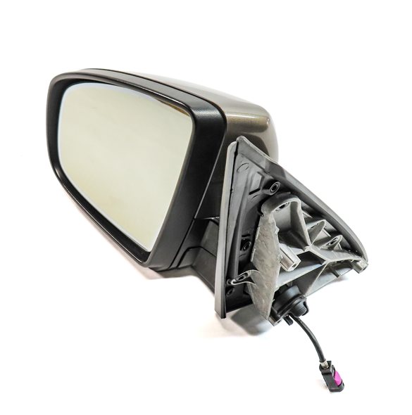 2010-2013 BMW X5 (E70) LEFT PFOLD MEM AUTODIM CAMERA HEATED DOOR MIRROR (Bronze)