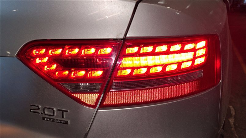 Thumbnail 2: 2008-2012 AUDI A5 S5 (B8 8T) RIGHT PASSENGER REAR TRUNK LED TAILLIGHT LIGHT LAMP