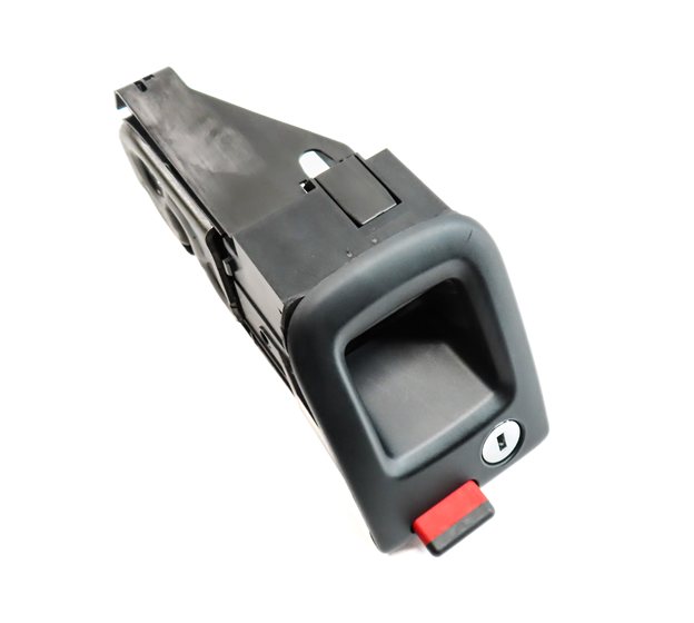 2012 AUDI A5 COUPE (B8 8T) REAR LEFT SEAT BACK RELEASE LOCK LATCH HANDLE (BLACK)