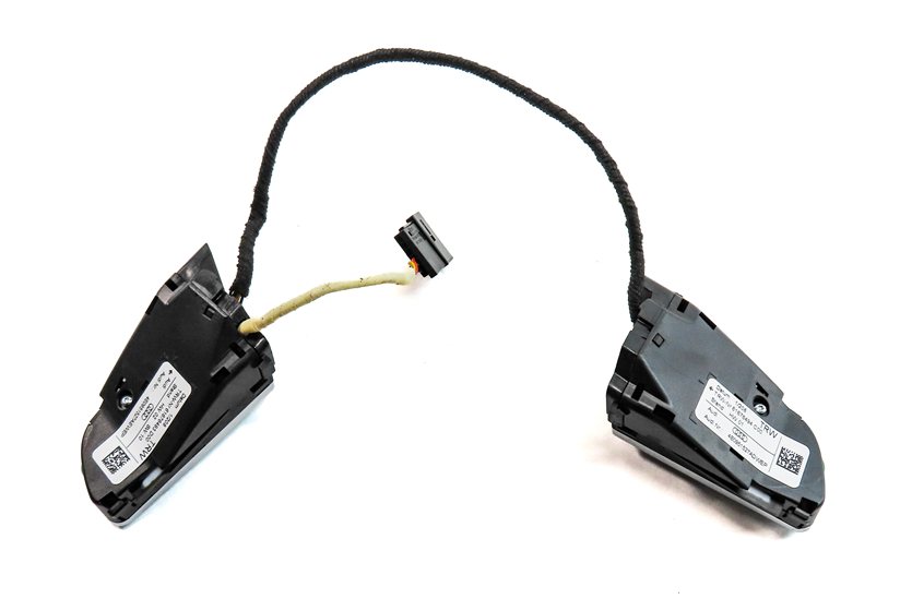 Thumbnail 4: 2012 AUDI A5 COUPE (B8 8T) DRIVER STEERING WHEEL PHONE MEDIA SWITCH BUTTON SET/2