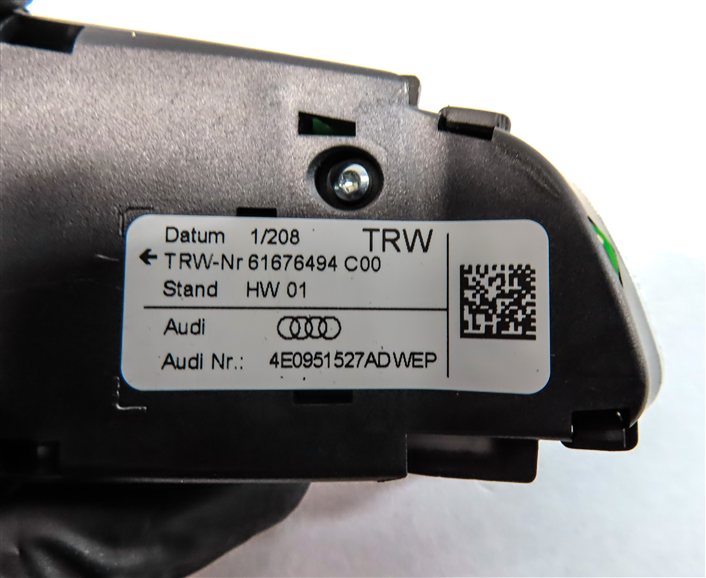 Thumbnail 7: 2012 AUDI A5 COUPE (B8 8T) DRIVER STEERING WHEEL PHONE MEDIA SWITCH BUTTON SET/2