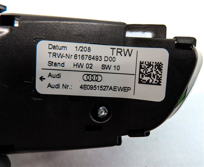 Thumbnail 8: 2012 AUDI A5 COUPE (B8 8T) DRIVER STEERING WHEEL PHONE MEDIA SWITCH BUTTON SET/2