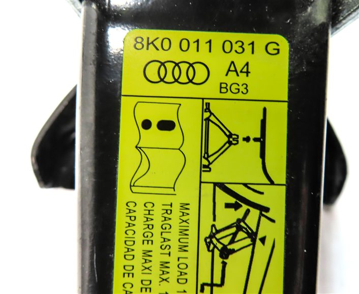 Thumbnail 19: 2009-2017 AUDI A4 S4 A5 S5 (B8 8K 8T) SPARE TIRE JACK WRENCH TOOL KIT SET