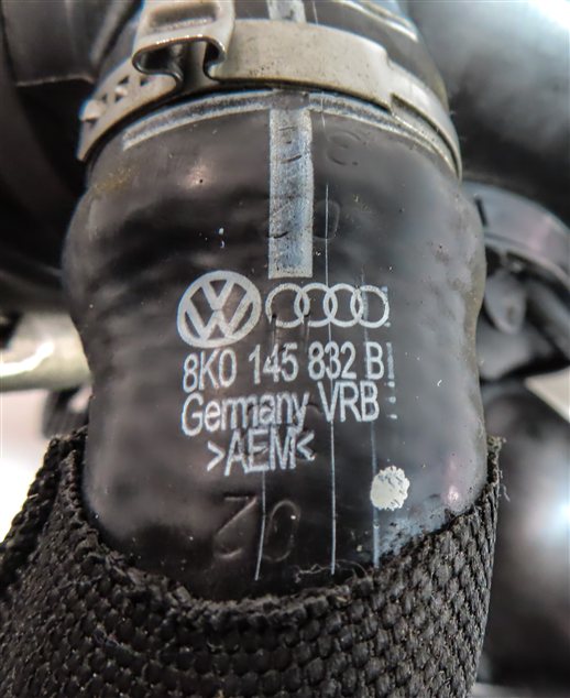 Thumbnail 7: 2012 AUDI A5 COUPE (B8 8T) 2.0L (CAEB) ENGINE INTERCOOLER HOSE PIPE ASSEMBLY