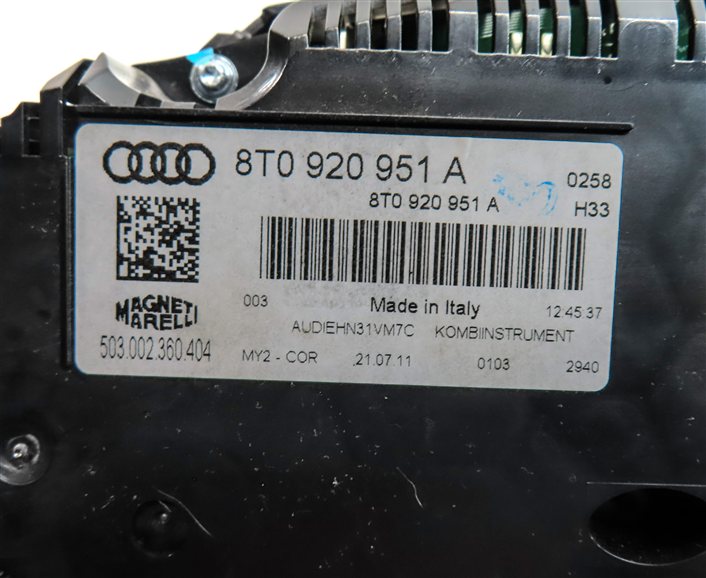 Thumbnail 16: 2012 AUDI A4 A5 (B8 8K 8T) 2.0L ECM BCM GATEWAY IMMOBILIZER MODULE KEY SET/9