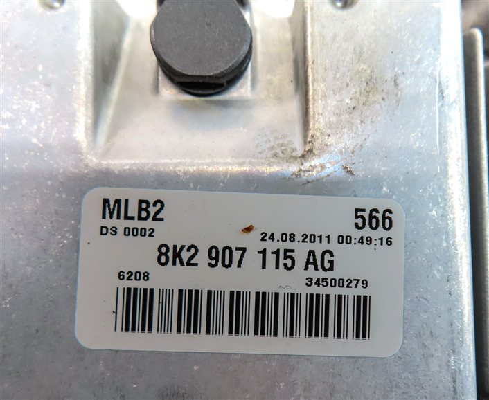 Thumbnail 22: 2012 AUDI A4 A5 (B8 8K 8T) 2.0L ECM BCM GATEWAY IMMOBILIZER MODULE KEY SET/9