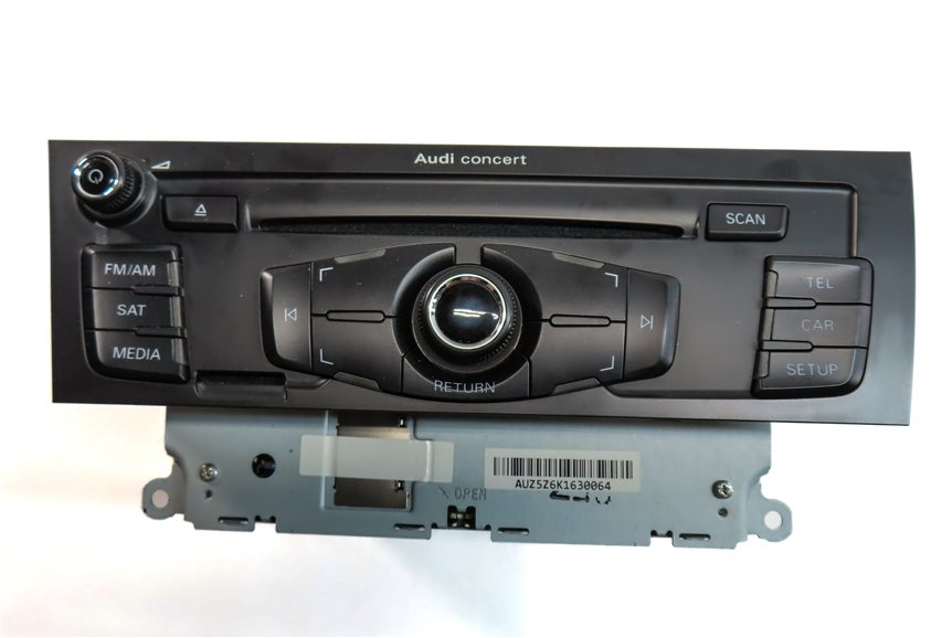 Thumbnail 5: 2012 AUDI A5 COUPE (B8 8T) FRONT AM FM RADIO CD NAVIGATION HEAD CONTROL UNIT