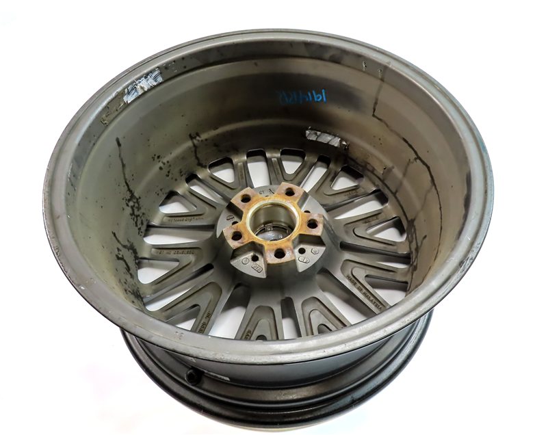 Thumbnail 2: 2012 AUDI A5 COUPE (B8 8T) 18X8.5 MANDRUS MASCHE WHEEL RIM GUNMETAL/MIRROR FACE