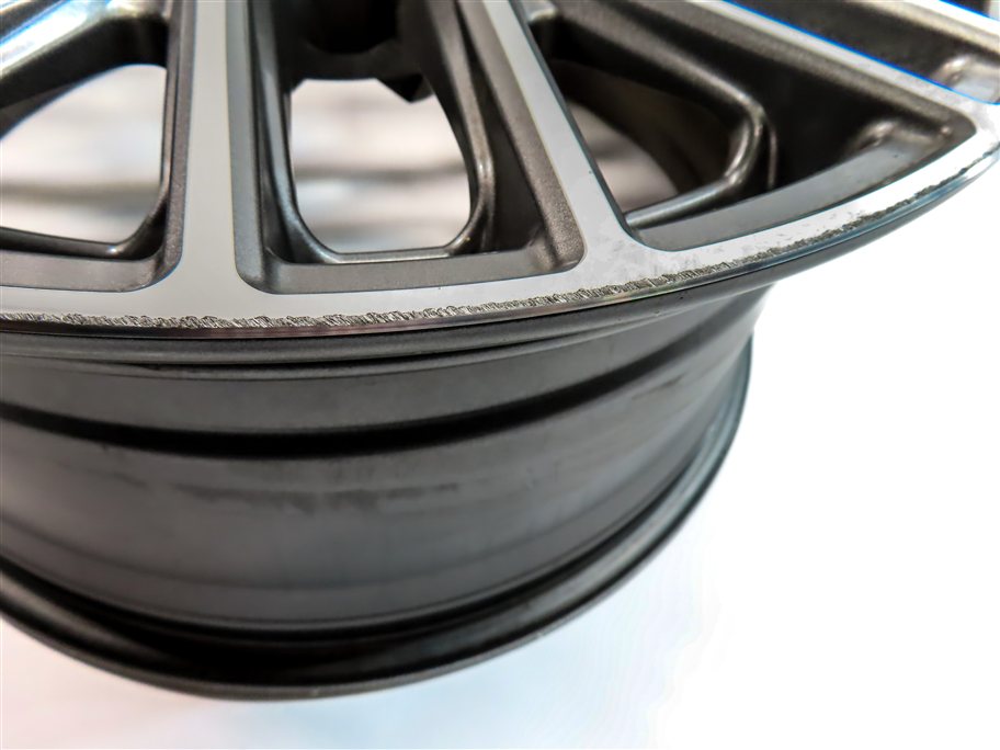 Thumbnail 3: 2012 AUDI A5 COUPE (B8 8T) 18X8.5 MANDRUS MASCHE WHEEL RIM GUNMETAL/MIRROR FACE