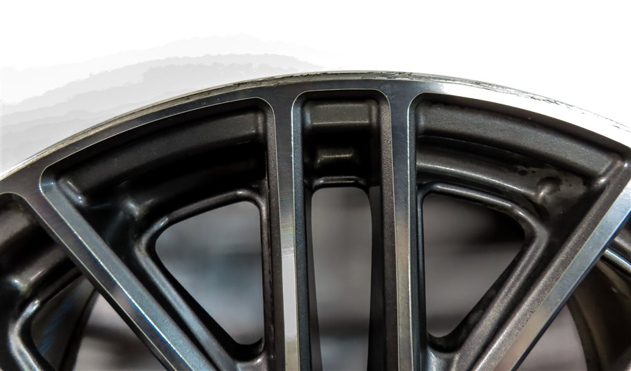 Thumbnail 6: 2012 AUDI A5 COUPE (B8 8T) 18X8.5 MANDRUS MASCHE WHEEL RIM GUNMETAL/MIRROR FACE