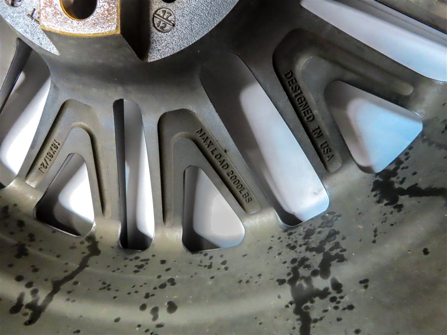 Thumbnail 7: 2012 AUDI A5 COUPE (B8 8T) 18X8.5 MANDRUS MASCHE WHEEL RIM GUNMETAL/MIRROR FACE