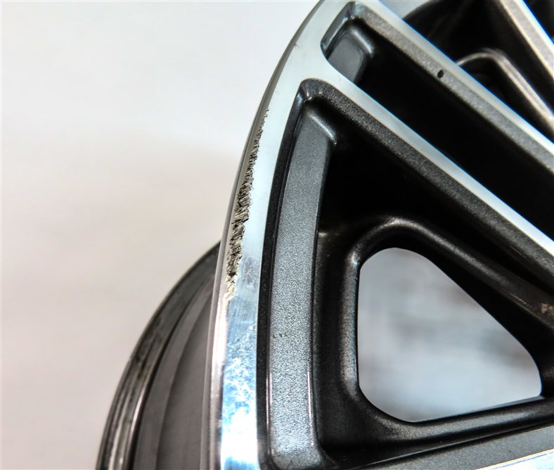 Thumbnail 3: 2012 AUDI A5 COUPE (B8 8T) 18X8.5 MANDRUS MASCHE WHEEL RIM GUNMETAL/MIRROR FACE