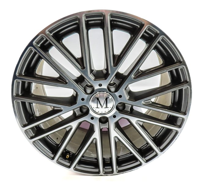 2012 AUDI A5 COUPE (B8 8T) 18X8.5 MANDRUS MASCHE WHEEL RIM GUNMETAL/MIRROR FACE