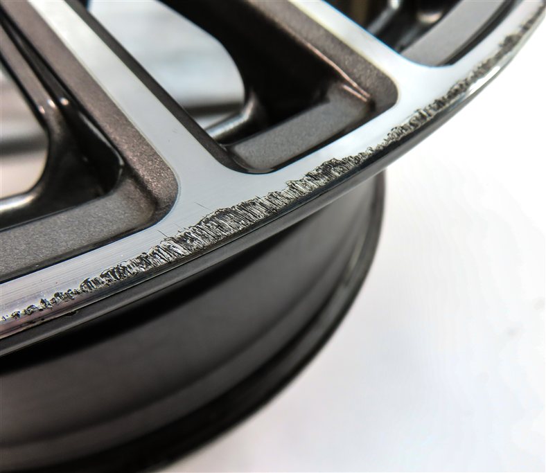 Thumbnail 3: 2012 AUDI A5 COUPE (B8 8T) 18X8.5 MANDRUS MASCHE WHEEL RIM GUNMETAL/MIRROR FACE