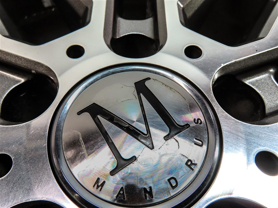 Thumbnail 5: 2012 AUDI A5 COUPE (B8 8T) 18X8.5 MANDRUS MASCHE WHEEL RIM GUNMETAL/MIRROR FACE
