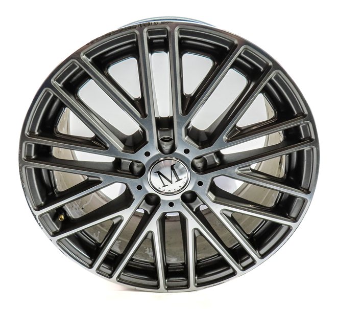 2012 AUDI A5 COUPE (B8 8T) 18X8.5 MANDRUS MASCHE WHEEL RIM GUNMETAL/MIRROR FACE