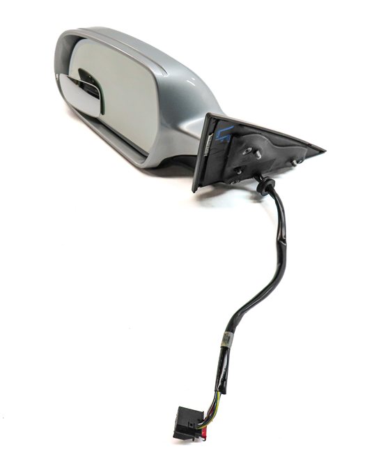 09-14 AUDI A5 S5 (B8 8T) LEFT DRIVER DOOR MIRROR HEATED AUTODIM MEMORY (Silver)