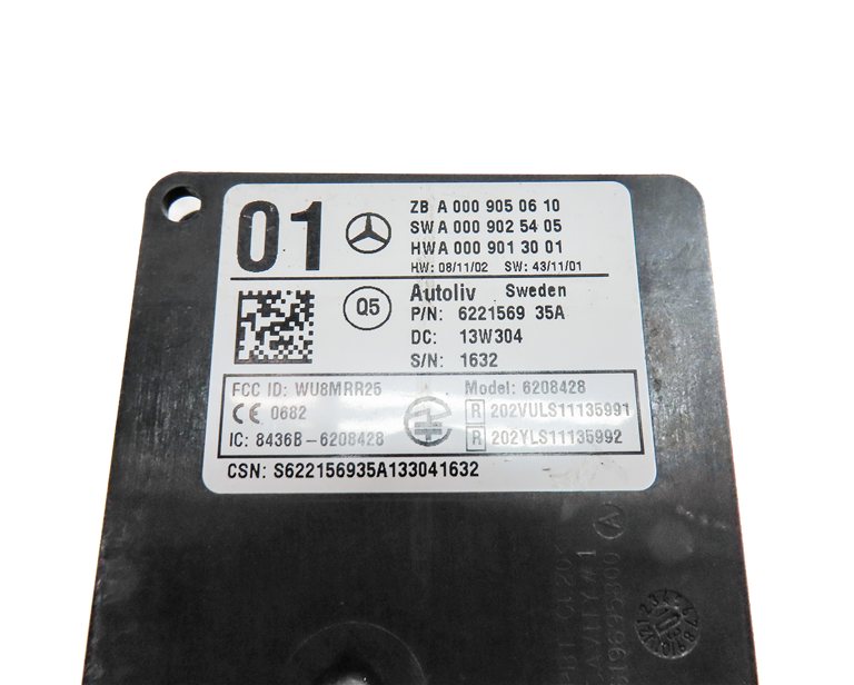 Thumbnail 4: 2014 MERCEDES GL450 (X166) REAR DRIVER ASSIST BLIND SPOT RADAR SENSOR MODULE