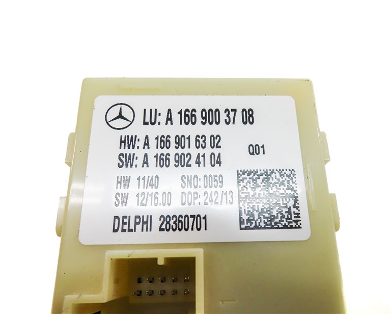 Thumbnail 5: 12-16 MERCEDES GL ML CLASS (W166 X166) REAR TRUNK LIFT LIFTGATE CONTROL MODULE