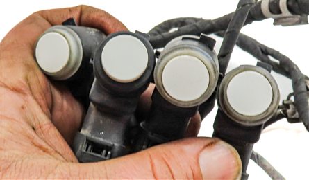 Thumbnail 5: 2014 MERCEDES GL450 (X166) REAR PARK ASSIST PDC DISTANCE CONTROL SENSOR SET/4