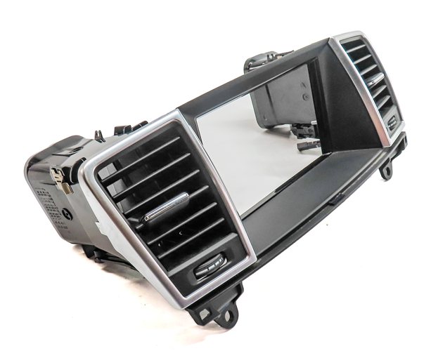 Thumbnail 2: 2014 MERCEDES GL450 (X166) FRONT CENTER DASH SCREEN TRIM w HEAT AIR AC VENT