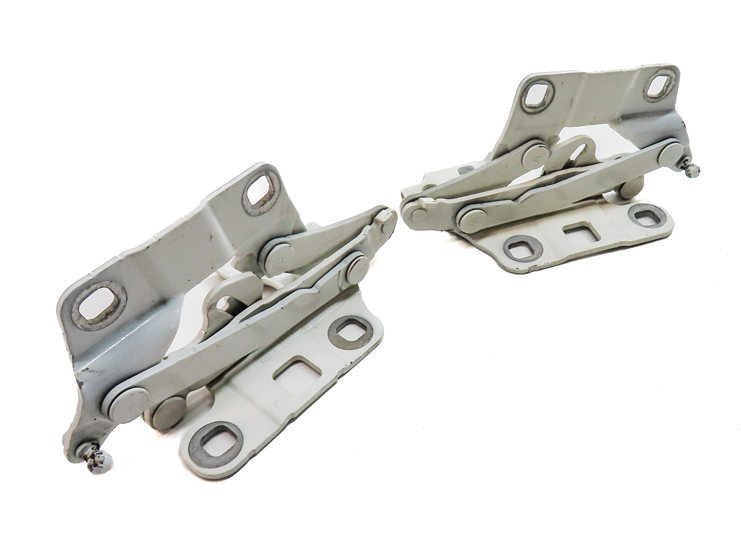 12-19 MERCEDES GL ML (W166 X166) FRONT LEFT & RIGHT HOOD HINGE SET (White)