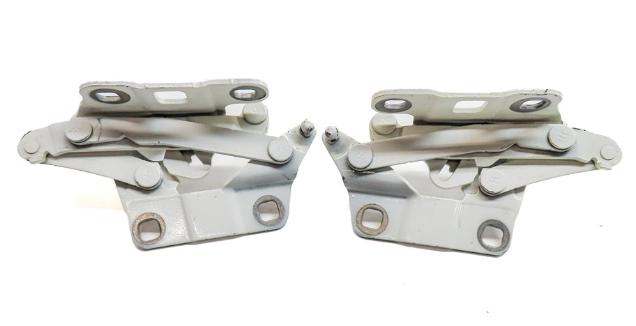 Thumbnail 5: 12-19 MERCEDES GL ML (W166 X166) FRONT LEFT & RIGHT HOOD HINGE SET (White)