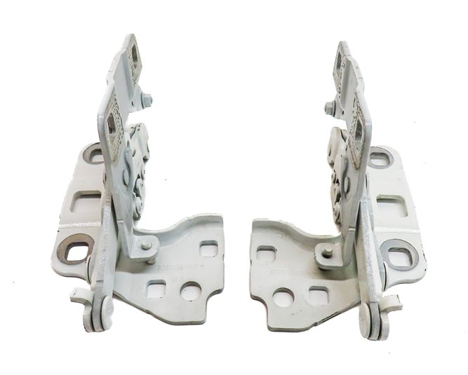 Thumbnail 6: 12-19 MERCEDES GL ML (W166 X166) FRONT LEFT & RIGHT HOOD HINGE SET (White)