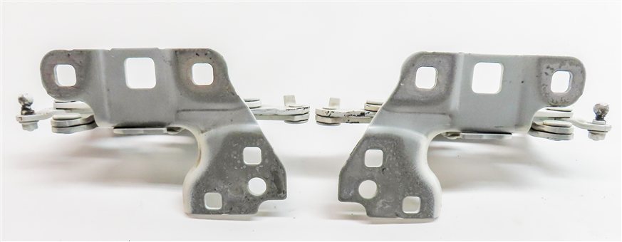 Thumbnail 8: 12-19 MERCEDES GL ML (W166 X166) FRONT LEFT & RIGHT HOOD HINGE SET (White)