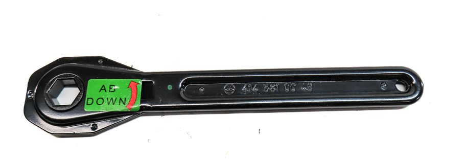 Thumbnail 8: 13-21 MERCEDES BENZ GL GLE GLS ML CLASS W166 X166 SPARE TIRE JACK KIT TOOL SET