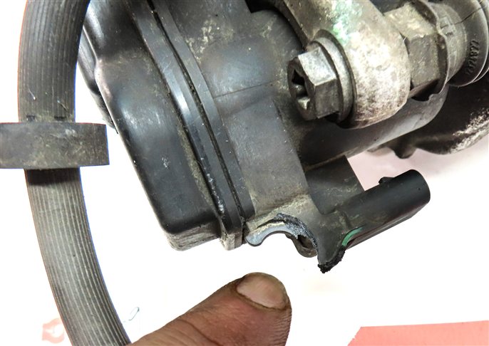 Thumbnail 6: 13-19 MERCEDES GL GLS (W166 X166) REAR RIGHT PASSENGER ABS DISC BRAKE CALIPER