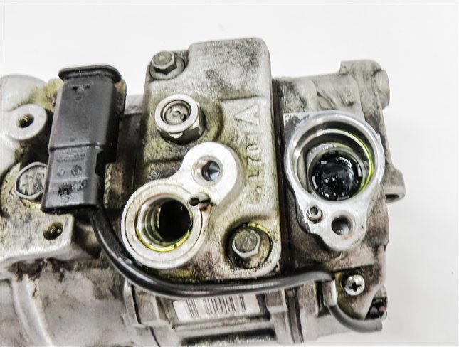 Thumbnail 8: 2014-2015 MERCEDES GL450 GL550 GL63 (X166) 4.6L ENGINE A/C AIR COMPRESSOR PUMP