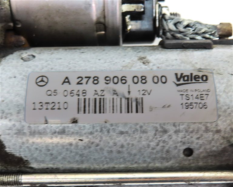 Thumbnail 8: 13-20 MERCEDES C CL E GL GLE GLS ML S SL CLS (W205 W212 W166 X166) STARTER MOTOR