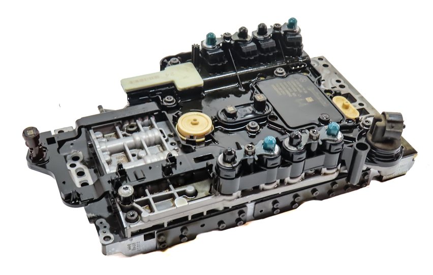 14 MERCEDES GL450 GL550 X166 722.9 A/T AUTO VALVE BODY w/CONDUCTOR PLATE