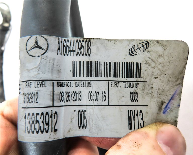 Thumbnail 5: 2014 MERCEDES GL450 (X166) 4.6L M278.928 ENGINE STARTER ALTERNATOR WIRE HARNESS