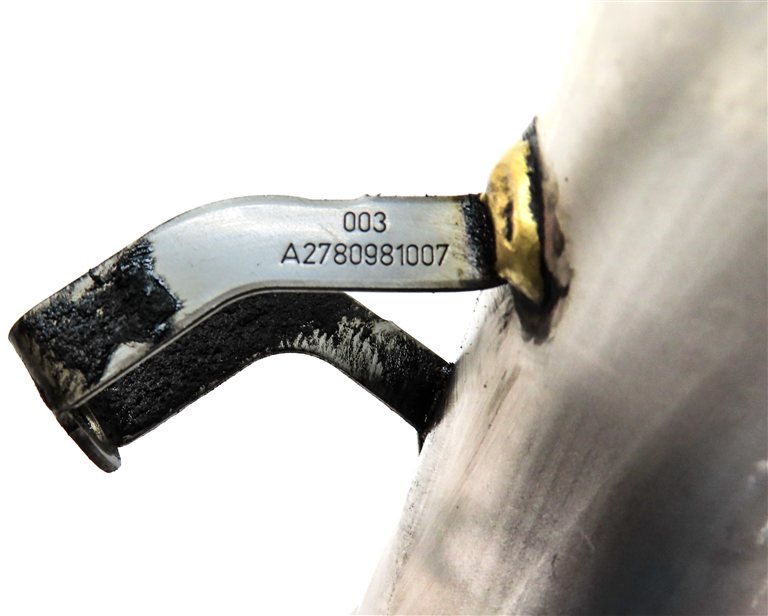 Thumbnail 9: 2014 MERCEDES GL450 (X166) 4.6L (M278.928) RIGHT ENGINE AIR INTAKE PIPE SET/2