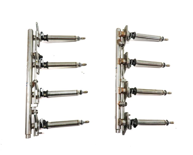Thumbnail 5: 2014 MERCEDES GL450 (X166) 4.6L (M278.928) ENGINE FUEL INJECTOR SET/8 w/RAILS