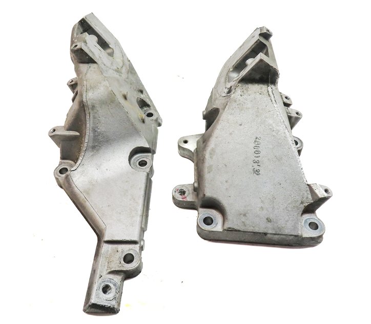 Thumbnail 2: 2014 MERCEDES GL450 X166 4.6L M278.928 ENGINE MOTOR SUPPORT MOUNT BRACKET SET/2