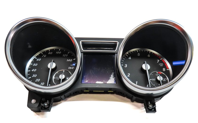 Thumbnail 3: 2014 MERCEDES GL ML (W166 X166) SPEEDOMETER INSTRUMENT GAUGE CLUSTER (146k)
