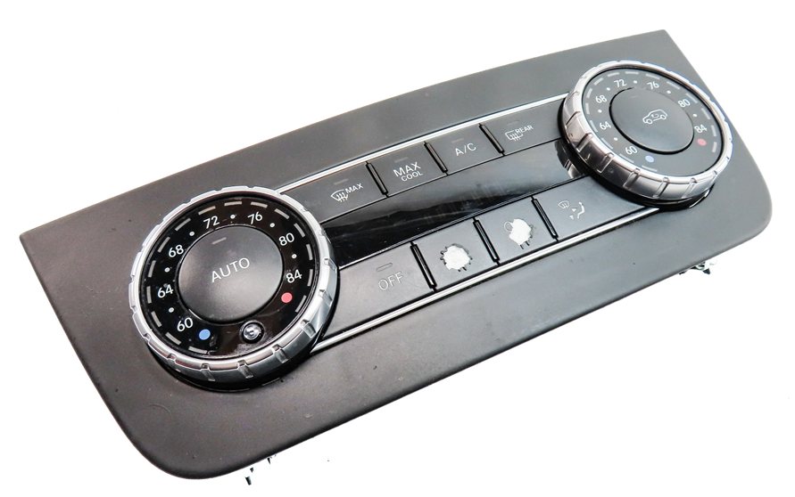 14-17 MERCEDES GL GLS (W166 X166) FRONT TEMPERATURE CLIMATE HEATER CONTROL PANEL