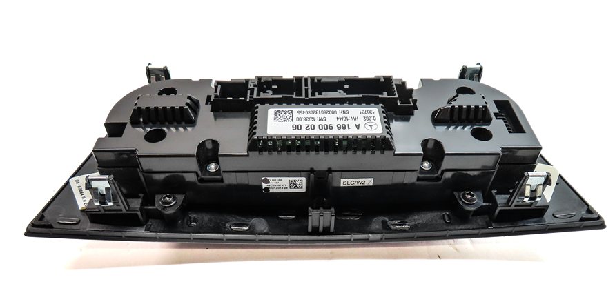 Thumbnail 6: 14-17 MERCEDES GL GLS (W166 X166) FRONT TEMPERATURE CLIMATE HEATER CONTROL PANEL