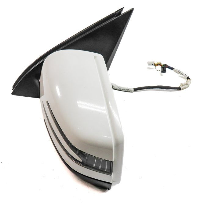 Thumbnail 6: 12-16 MERCEDES GL450 GL550 ML350 (W166 X166) LEFT BLIND SPOT MIRROR (White)
