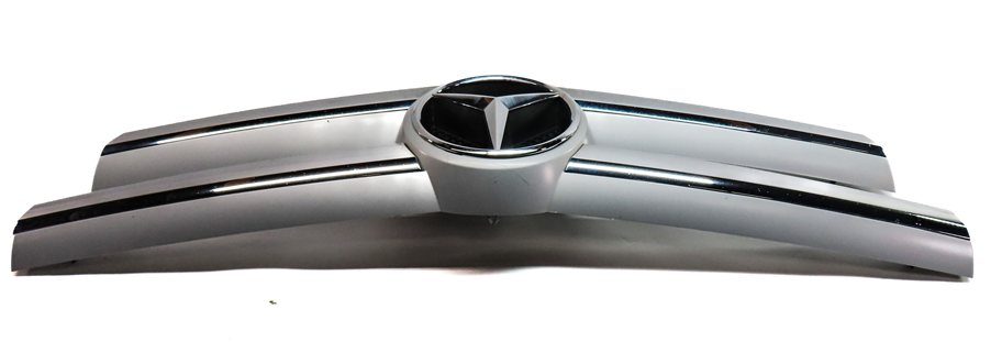 Thumbnail 5: 2013-2016 MERCEDES GL350 GL450 (X166) FRONT UPPER CENTER HOOD GRILLE TRIM
