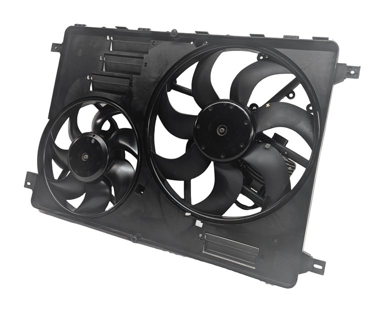 Thumbnail 3: 12-17 LR2 DISCOVERY SPORT RANGE ROVER EVOQUE L550 RADIATOR COOLING FAN & SHROUD