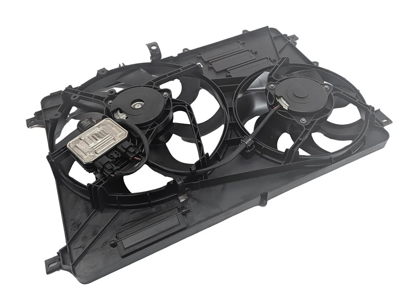Thumbnail 6: 12-17 LR2 DISCOVERY SPORT RANGE ROVER EVOQUE L550 RADIATOR COOLING FAN & SHROUD