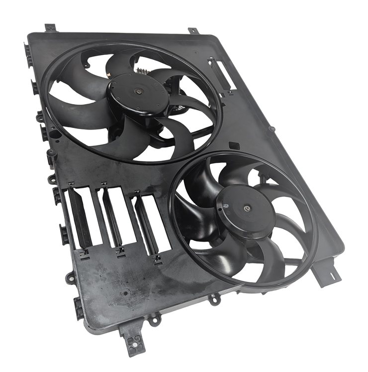 Thumbnail 8: 12-17 LR2 DISCOVERY SPORT RANGE ROVER EVOQUE L550 RADIATOR COOLING FAN & SHROUD