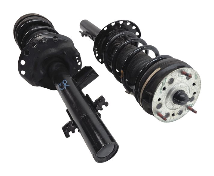 Thumbnail 2: 12-19 RANGE ROVER EVOQUE (L538) REAR LEFT & RIGHT SUSPENSION SHOCK STRUT SET-2